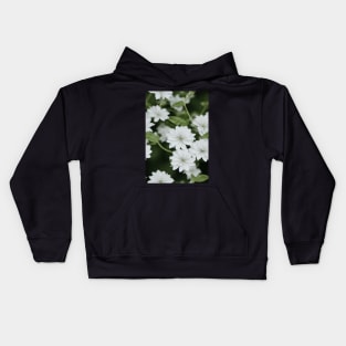 Beautiful White Flowers, for all those who love nature #139 Kids Hoodie